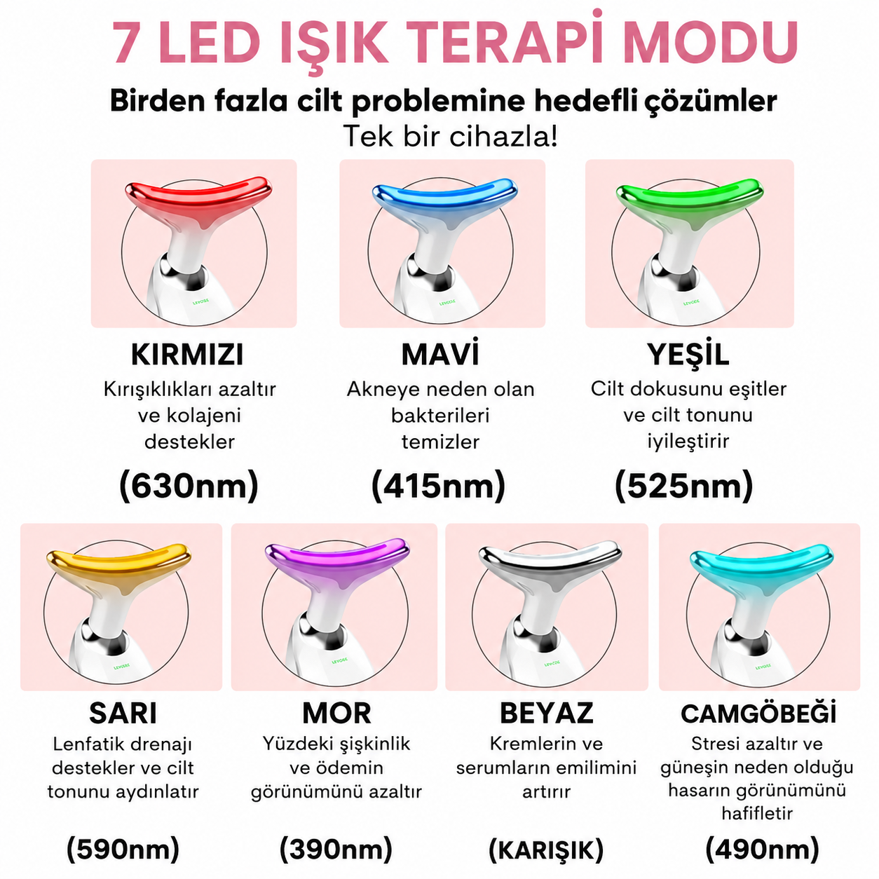 RevoBeauty Kırşıklık Giderici Bakım ve Güzellik Cihazı